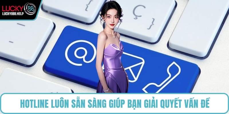 Hotline luôn sẵn sàng giúp bạn giải quyết vấn đề