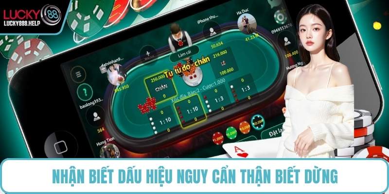 Nhận biết dấu hiệu nguy cẩn thận biết dừng
